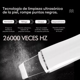 Limpiador Facial Ultrasónico Exfoliante Espinillas Belleza                                                                                            