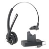 Callstel PC Headset: Profi-Mono-Headset mit Bluetooth, Geräuschunterdrückung, 15-Std.-Akku (Headset schnurlos,