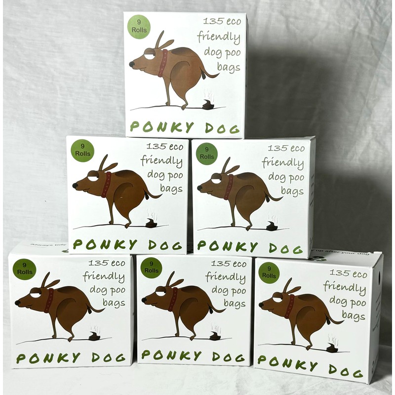 Ponky Dog box of extra strong, leak proof, eco friendly