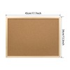 Cork Board Bulletin Board, 17.7"X 13.3" pin Boards for Walls,