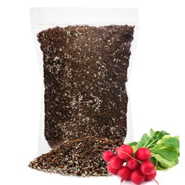 PREMIUM Organic Potting Soil for Radish by Gardenera - (5 Quart Bag)