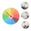 Kisangel Fortune Rotating Prize Wheel Wall Mounted Game Props for