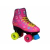 Epic Blush High-Top Indoor / Outdoor Quad Roller Skates w/