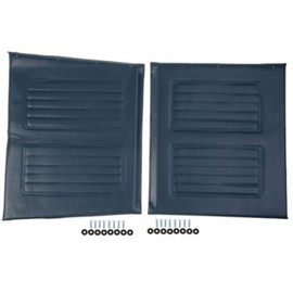 Medline WCA806927K4S K4 20" Wheelchair Upholstery Set, Black (Case of 1)