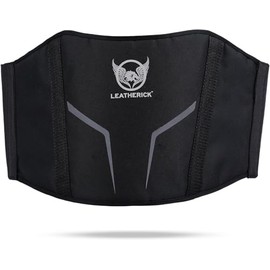 Leatherick Motorcycle Kidney Belt for Men and Women - 1000D Polyester Kidney Warmer with Lumbar Support and Bag, Perfect for Bikers and Motorcyclists