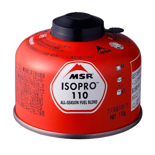 MSR 36927 Isopro 110 Outdoor Gas Can, Red, Mountain Climbing