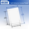 Wintcomfort Self Adhesive Access Panel for Drywall, 6 x 8