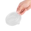 Restaurantware Plastic Lids, Pack of 25 Round Clear Lids for