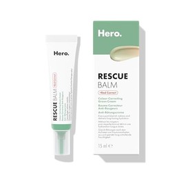 Hero Cosmetics Rescue Balm Post-Blemish Recovery Cream & Red Colour Corrector, Reduces Redness and Long-Lasting Hydration to Improve Skin Look, Dermatologist-Tested, Suitable for Sensitive Skin, 15 ml