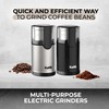 Kaffe Electric Coffee Blade Grinder w/Removable Cup - 4.5oz -