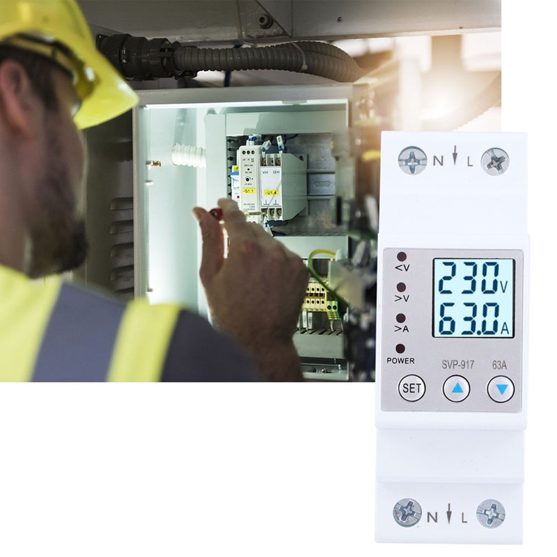 Voltage Protector Single Phase Auto Recovery Protective Device with Voltage
