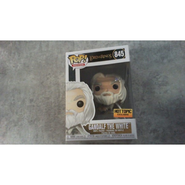 Funko POP! Movies Lord of The Rings Gandalf The White Exclusive Vinyl Figure #845