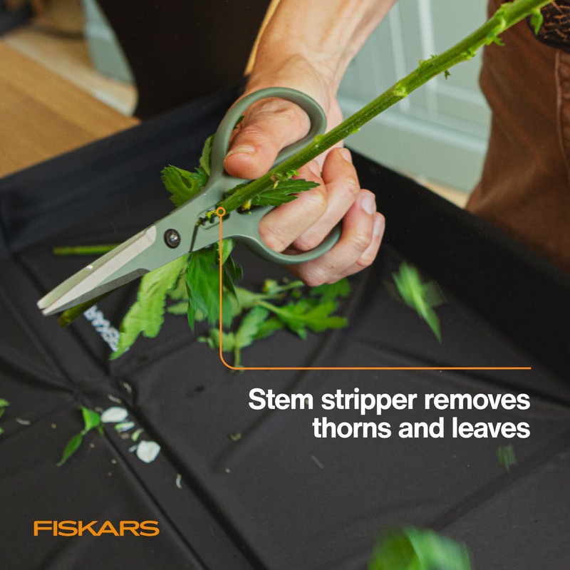 Fiskars Shaper Plant Shears, Plant Snip & Holder, Precision Indoor