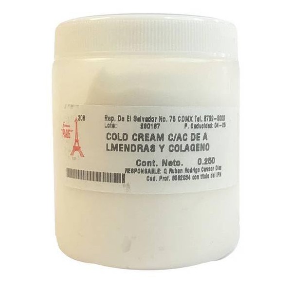 Farmacias PARIS Cold Cream con Aceite de Almendras y Colgeno