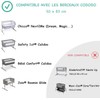 Lovely Hippo Cododo Mattress Protector 100% Waterproof Oeko-Tex - Absorbent