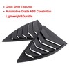 Rear Side Window Louvers for 2010-2015 Chevy Camaro LS LT