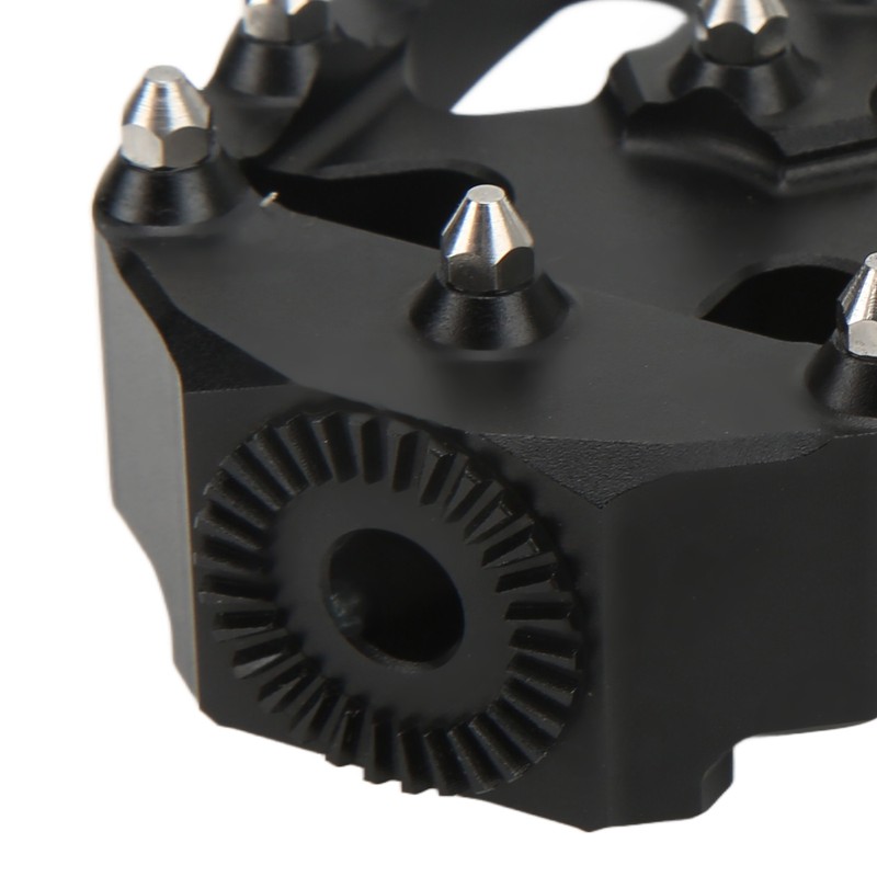 2pcs Front Foot Pegs CNC Aluminum Anodized Anti Slip Replacement
