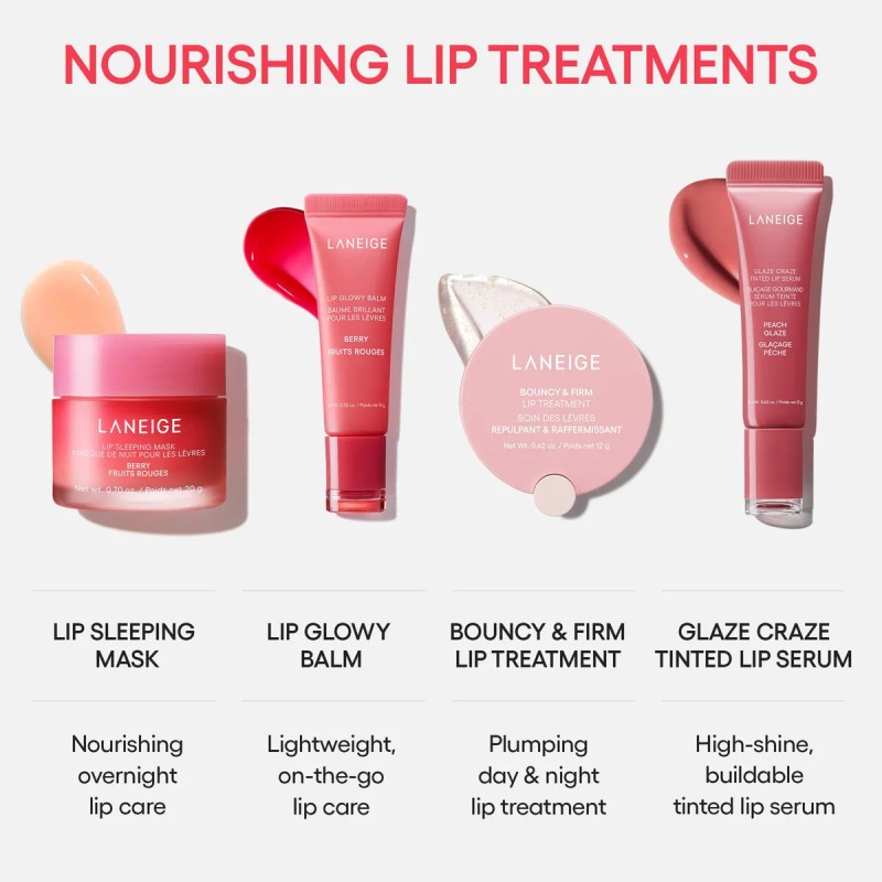 Srum Para Labios Con Color Laneige Glaze Craze Peach Glaze