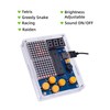DIY Electronic Game Console Kit, 4-in-1 Retro Games, LED Matrix