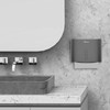 PLUSSEN Paper Towel Dispenser Wall Mount, Adhesive No Drilling Multifold