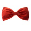 Large Solid Red Jewel Tone Essentials Hair Bow (Alligator Clip)