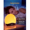 Togaga Newest Sunrise Alarm Clock, Wake Up Light Night Light,