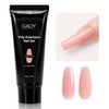 GAOY Poly Gel, 60g Nail Extension Gel, Light Pink Builder