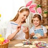 HAKOTOM Pack of 10 Easter Wind Chimes Craft Set Children