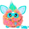 Coral Furby: Engaging Plush Toys with 15 Fashion Accessories for Children 6 Years and Older, Featuring Interactive Voice-Activated Animatronics