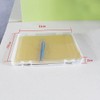 1PCS A4 File Portable Project Case, Transparent Plastic Storage Box