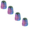 AXEN 4 Pieces Sewing Thimble, Metal Sewing Thimble Finger Protector,