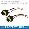 A ABSOPRO H11 Car Headlight Socket Wiring Harness Bulb Holder