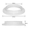 Lampshade Reducer Ring E27 Screw Collar Ring 40MM, Lampshade Fittings