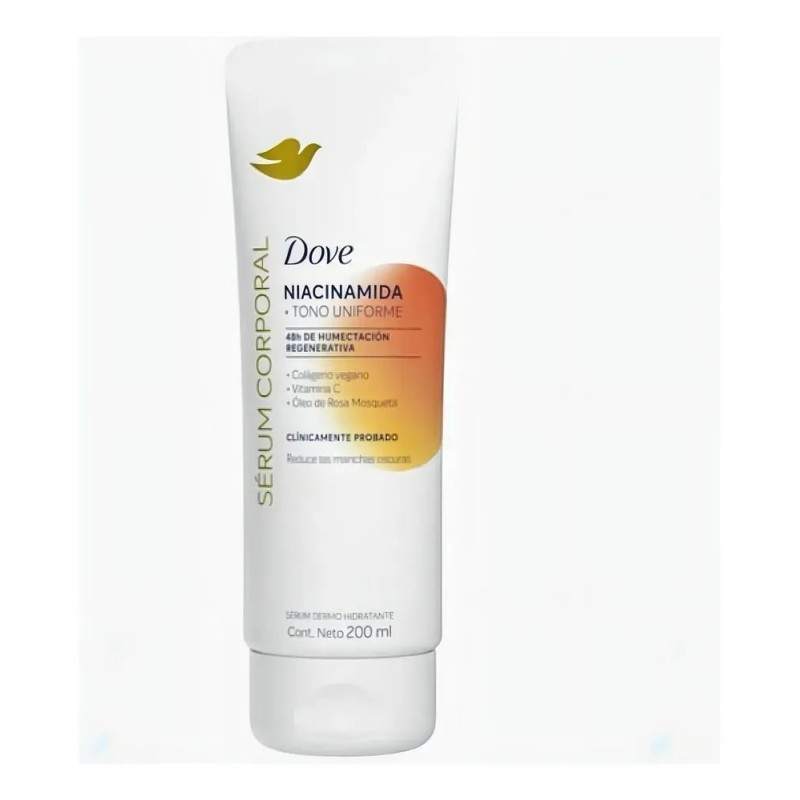 Dove Sérum Corporal Con Niacinamida, Uniforma El Tono, 200ml