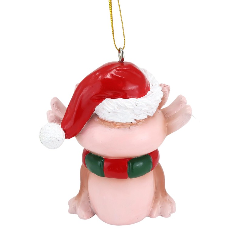 Axolotl Christmas Tree Ornament, Cute and Festive Holiday Accessory, 3.5
