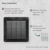 Vent Systems 10" x 10" Inch Black - Pack of