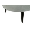 Signature Design by Ashley Hollyann Mid-Century Modern Oversized Ottoman, Gray