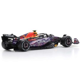 DCD 1/64 Diecast Model Car Red Bull Racing RB19 #11 Sergio Perez "Oracle" 3rd Place Formula One F1 "Las Vegas GP" (2023) Wheels