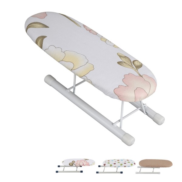 Unbranded Small Ironing Board Foldable Mini Ironing Table Countertop for