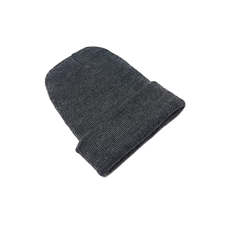 Beanie Hat Mens Ladies Womens Unisex Slouch Winter Woolly Turn