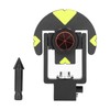 FDC064 Mini Prism Reflector K9 Glass High Accuracy Portable Surveying