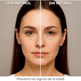 Kit Belleza Nocturna Crema Retinol, Serum Retinol Antiedad Antiarrugas
