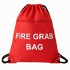 MediCounter Fire Grab Bag – Emergency Fire Evacuation Drawstring Bag