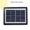 Solar Charging Radio Portable Radio with Emergency LED Flashlight Support