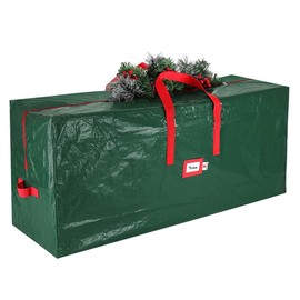 Christmas Tree Storage Bag Strong Waterproof Xmas Disassembled Trees Bag with Reinforced Handles Rectangle
