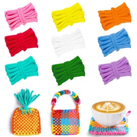 CCTVRTV 504 PCS Weaving Loom Loops Refill for 6-8-Inch Potholder Loom kit, Elastic DIY Arts and Crafts Loops Supplies for Kids Beginners, Perfect Birthday and Christmas Gifts for 5-13 Year Girls