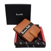 Buono Pelle RFID Blocking Mens Designer Soft Veg Tan Leather