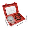 Engine Compression Tester - Vacuum Pressure Gauge with Clear |