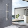 BANGPU 24 Inch Shower Slide Bar, Adjustable Shower Bar For