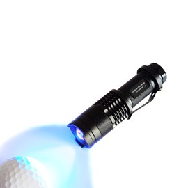 Golfball-Uhu -Shop LED Ball Finder Finds Bulk Golf Balls – Golf Ball Finder Lamp Golf Gift (Black)